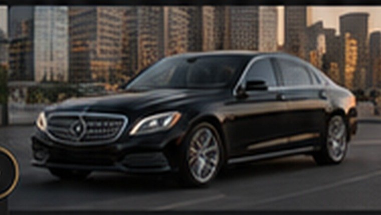 Black executive sedan