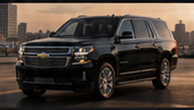 Black luxury SUV